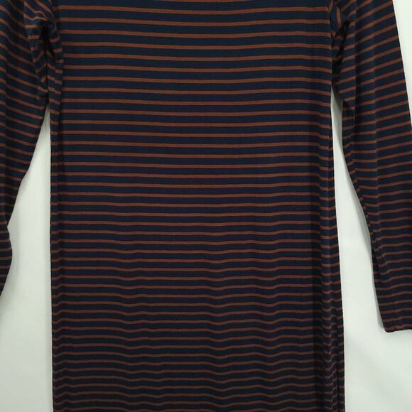 Lucky Brand XS Striped Knit Crew Neck Maxi Dress - Picture 11 of 11